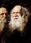 Peter Paul Rubens, Study Heads of an Old Man